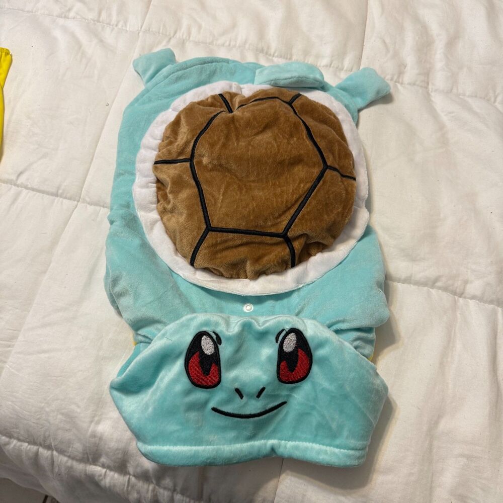 S/M Pokémon Squirtle Dog Costume Halloween Dress Up